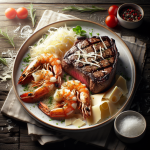 Applebeeʼs Steak And Shrimp Parmesan