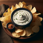 Applebeeʼs White Queso Dip And Chips