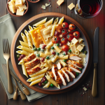 Copycat Applebeeʼs Three Cheese Chicken Penne