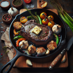 Garlic Top Sirloin Skillet Applebeeʼs