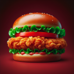 Kfc Crispy Colonel Sandwich