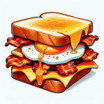 Bacon Gouda Breakfast Sandwich Calories