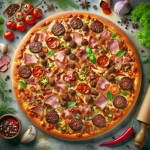 Pizza Hut All Meat Pizza