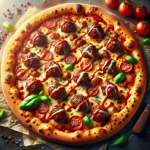 Pizza Hut Meatball Pizza