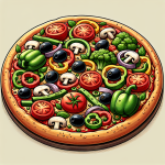 Vegetable Pizza Pizza Hut