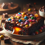 Little Caesars M&M Brownie