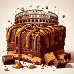 Little Caesars Twix Brownie