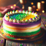 Popeyes Mardi Gras Cheesecake