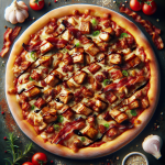 Papa Johnʼs Bbq Chicken Bacon Pizza