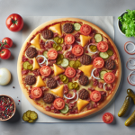 Papa Johnʼs Burger Pizza