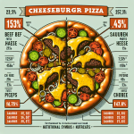 Papa Johnʼs Cheeseburger Pizza Nutrition