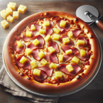 Papa Johnʼs Hawaiian Pizza