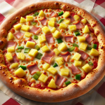 Papa Johnʼs Pineapple Pizza