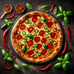 Papa Johnʼs Pizza Spicy Italian Pizza