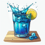 Blue Raspberry Lemonade Splasher