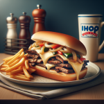 Ihop Philly Cheese Steak Stacker