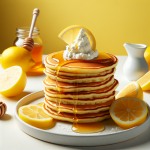 Lemon Ricotta Protein Pancakes