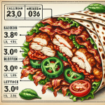 Jalapeno Bacon Chicken Wrap Arbyʼs Calories