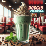 Mint Chocolate Chip Shake Arbyʼs