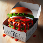 Jack In The Box Spicy Sriracha Burger