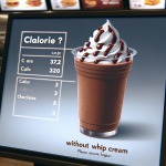 Calories In Mcdonaldʼs Small Chocolate Shake No Whip Cream