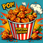 KFC Spicy Popcorn Chicken