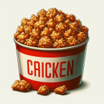 Large KFC Popcorn Chicken