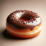 Chocolate Cream Donut Dunkin