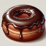 Chocolate Frosted Cake Donut Dunkin