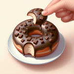 Double Chocolate Donut Dunkin