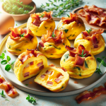 Dunkin Bacon Cheddar Omelet Bites