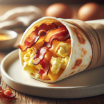 Dunkin Bacon Egg And Cheese Wake Up Wrap