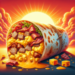 Sonic Drive In Ultimate Meat & Cheese Breakfast Burrito