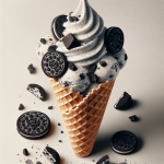 Sonic Oreo Waffle Cone