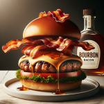 Dennyʼs Bourbon Bacon Burger