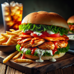 Dennyʼs Buffalo Chicken Sandwich