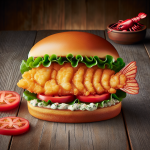 Red Lobster Flounder Sandwich