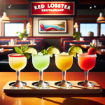 Red Lobster Margarita Flight