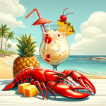 Red Lobster Pina Colada