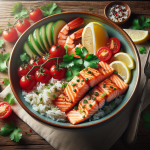 Red Lobster Salmon Bowl