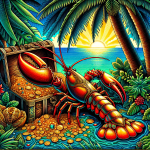 Tropical Treasure Red Lobster