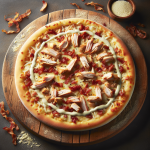 Chicken Bacon Alfredo Pizza Dominoʼs