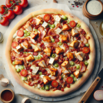 Dominoʼs Cali Chicken Bacon Ranch Hand Tossed Pizza