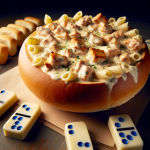 Dominoʼs Chicken Alfredo Bread Bowl Calories