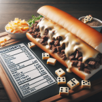 Dominoʼs Philly Cheese Steak Sandwich Calories