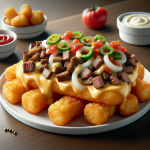 Dominoʼs Philly Cheese Steak Tots