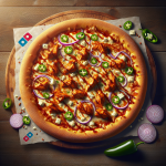 Dominoʼs Pizza Buffalo Chicken Pizza