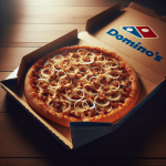 Dominoʼs Pizza With Onions