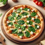 Spinach Feta Dominoʼs Pizza