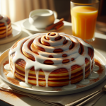 Dennyʼs Cinnamon Roll Pancakes